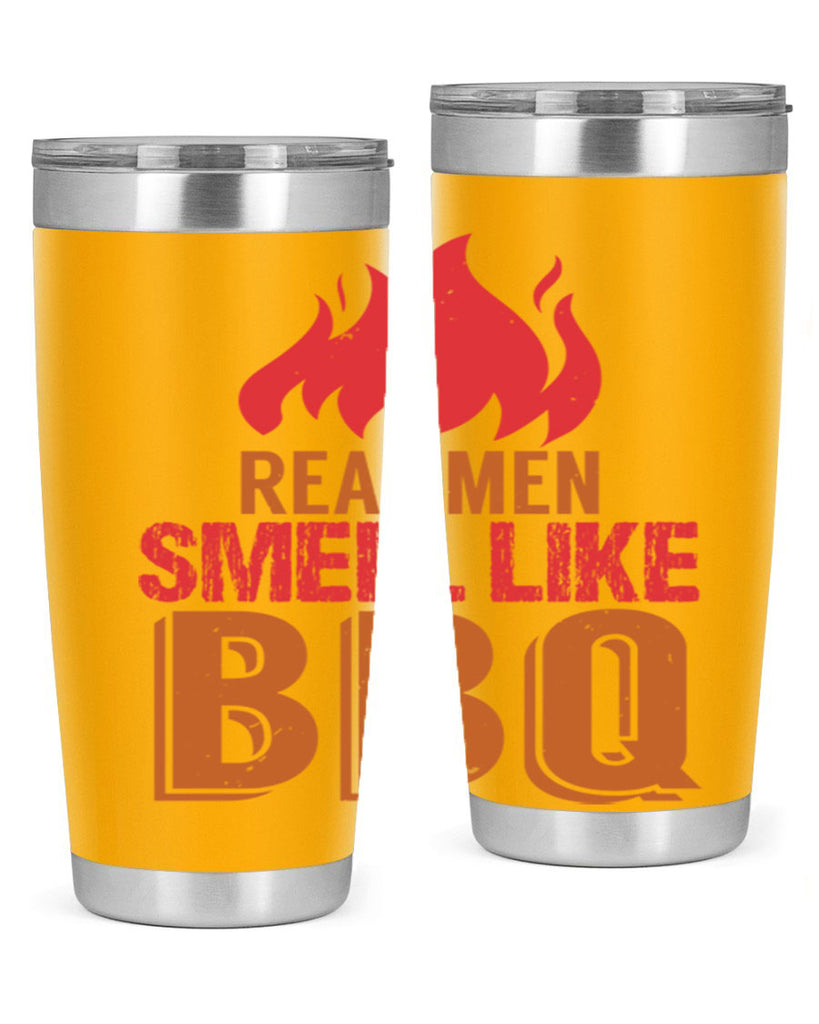 real men smell like bbq 16#- bbq- Tumbler