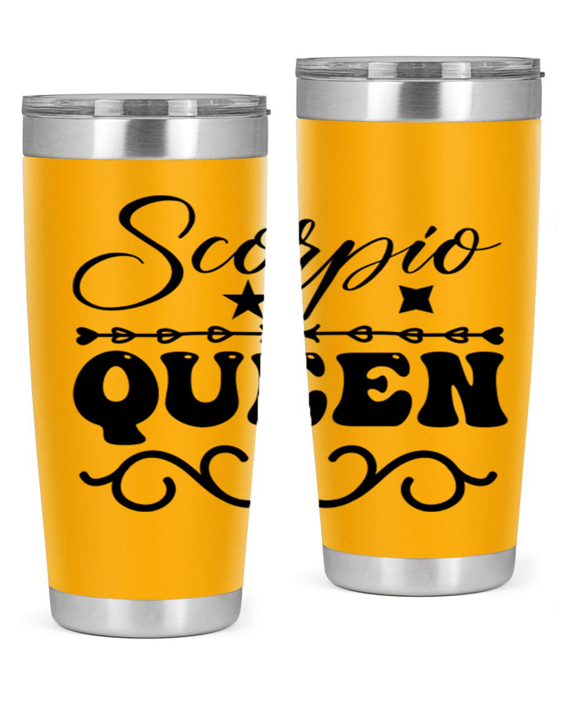 scorpio queen 447#- zodiac- Tumbler