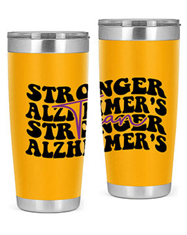 stronger than alzheimers 214#- alzheimers- Tumbler