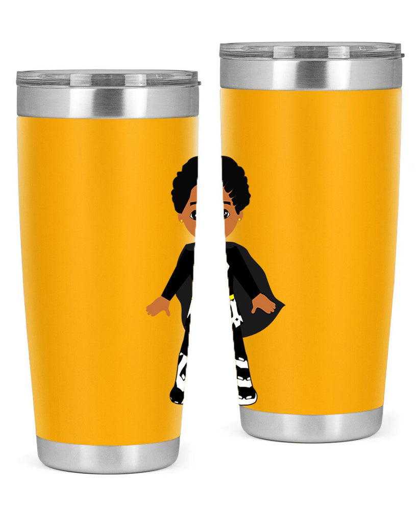 super kid 11#- black men - boys- tumbler