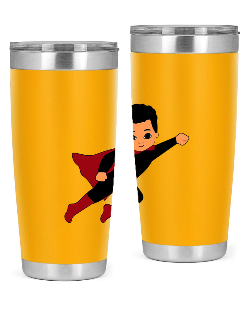 super kid 9#- black men - boys- tumbler