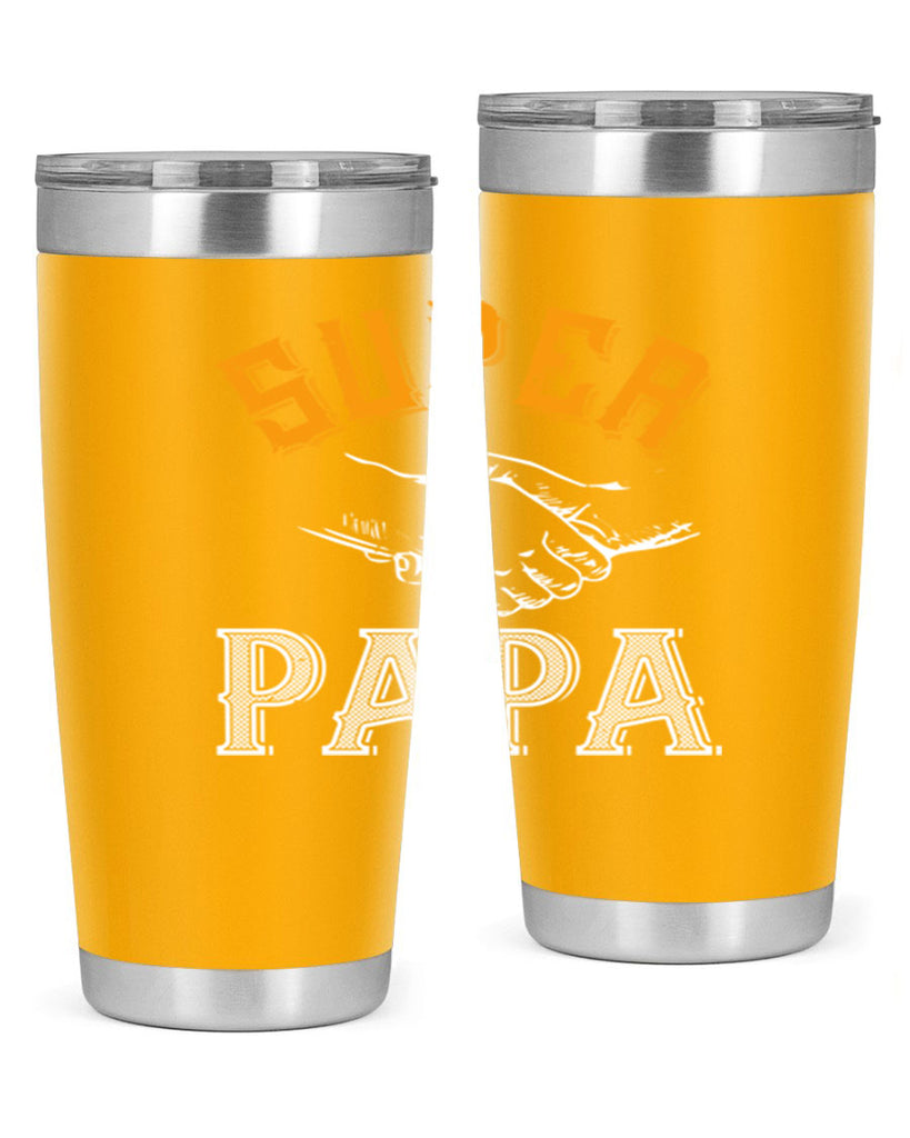 super papa 8#- grandpa - papa- Tumbler