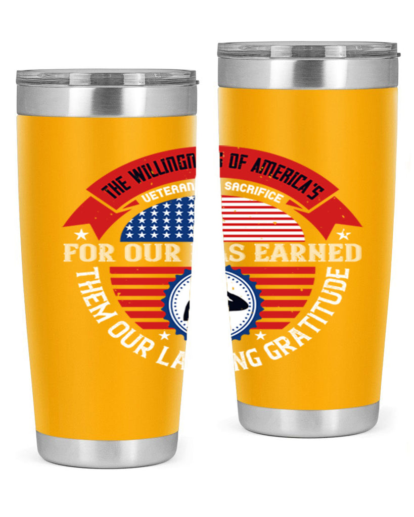 the willingness of americas 88#- Veterns Day- Tumbler