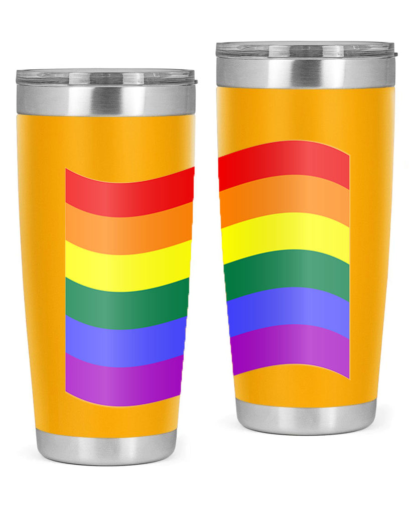 wavy rainbow flag 1#- lgbt- Tumbler