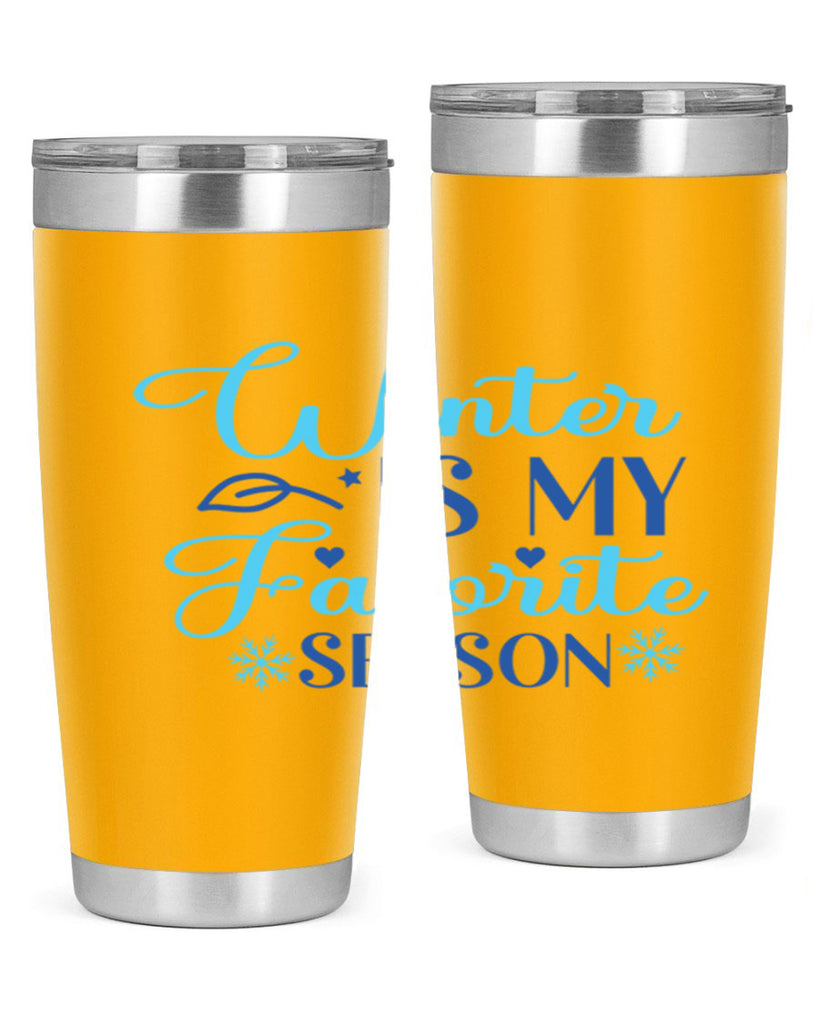 winter is my favorite season 511#- winter- Tumbler
