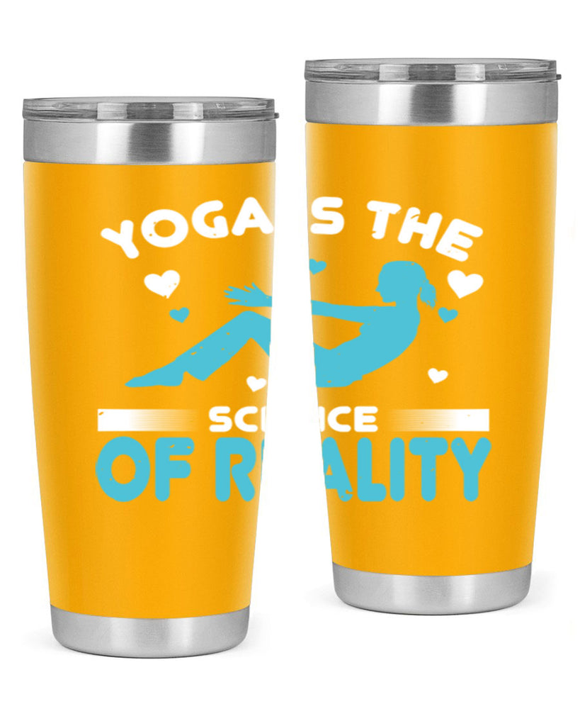 yoga is the science of reality 16#- yoga- Tumbler