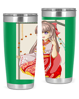 A beautiful and happy girl with kimono 104#- anime- Tumbler