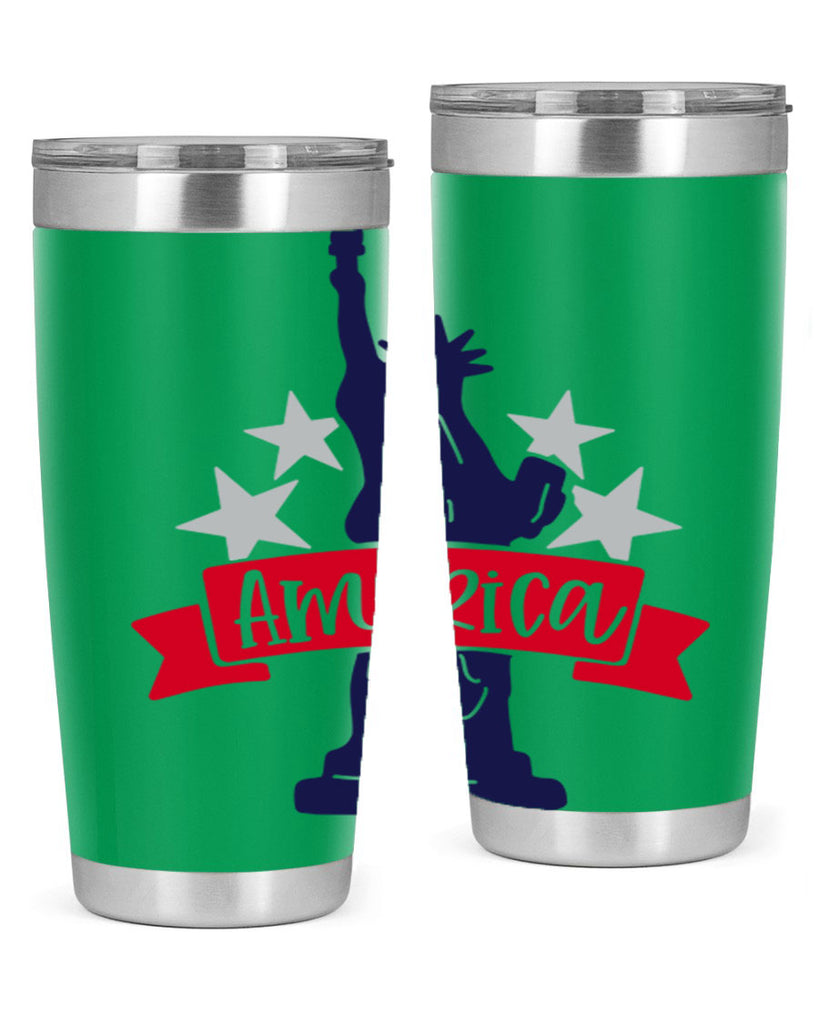 America Style 145#- Fourt Of July- Tumbler