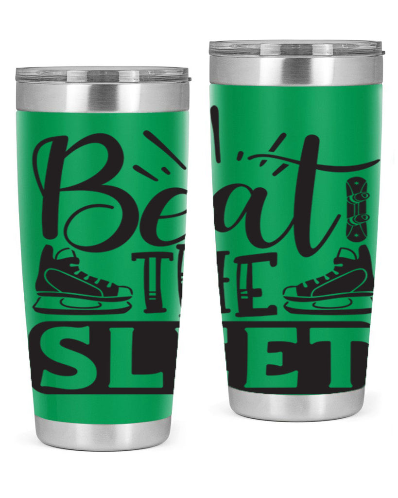 Beat the sleet 24#- winter- Tumbler