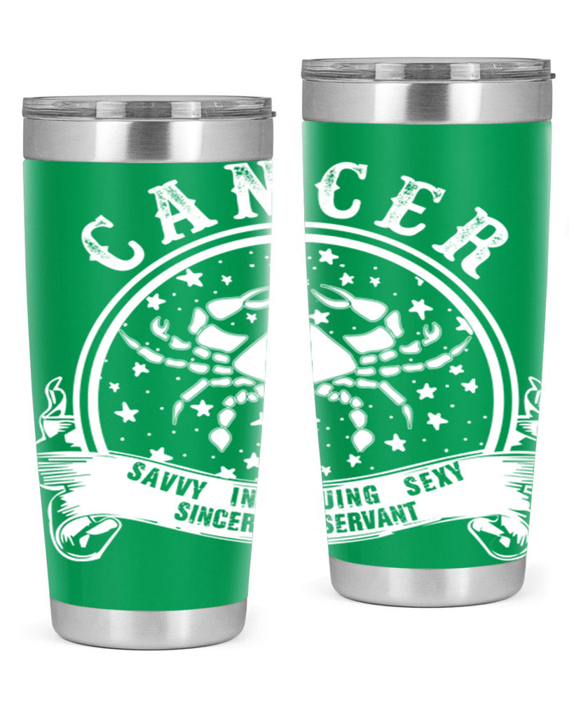 Cancer 14#- zodiac- Tumbler