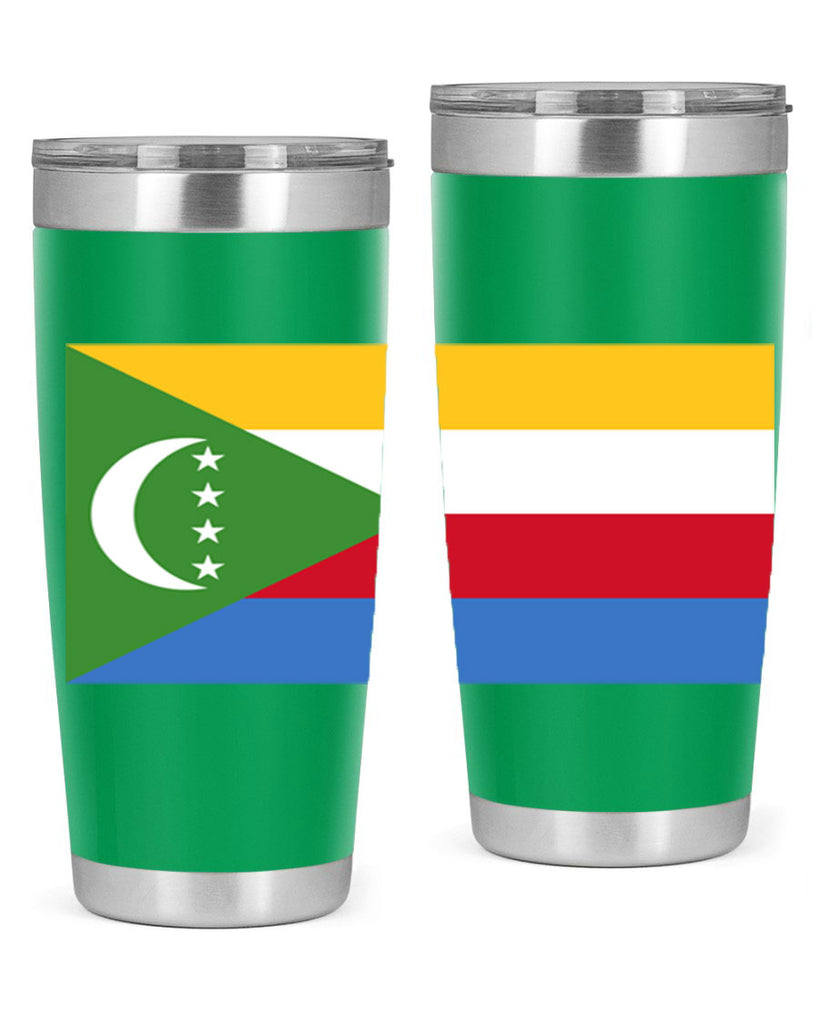 Comoros 160#- world flags- Tumbler