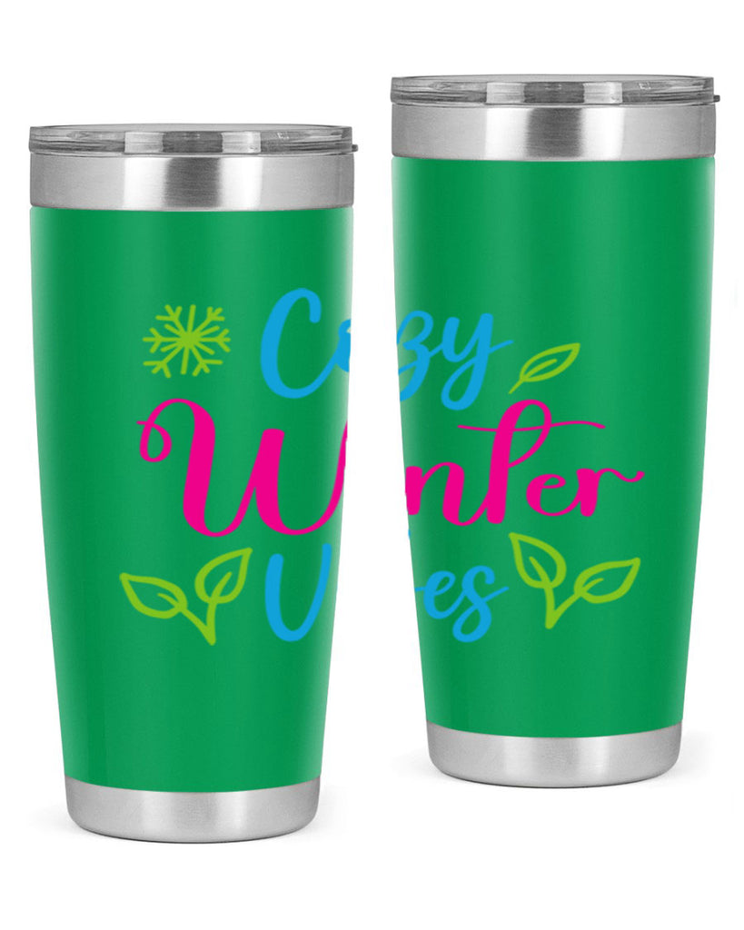 Cozy Winter Vibes 73#- winter- Tumbler
