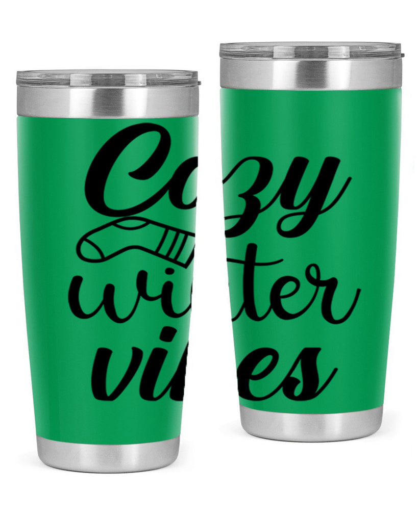 Cozy Winter Vibes 82#- winter- Tumbler