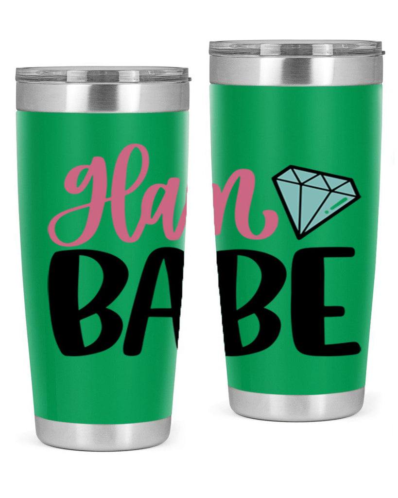 Glam Babe Style 98#- make up- Tumbler
