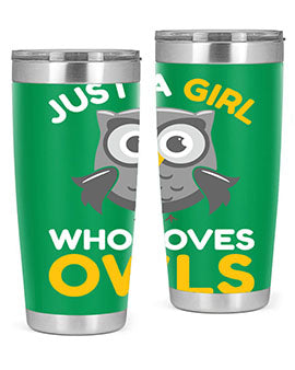 Just a Boy Who Loves A TurtleRabbit 11#- owl- Tumblers