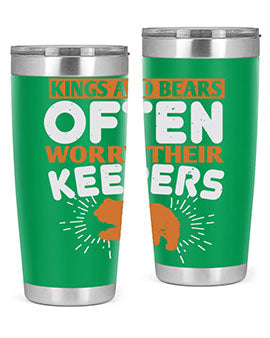 Kings and Bears often worry their Keepers 66#- Bears- Tumbler