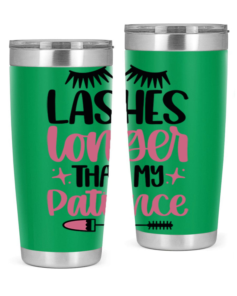 Lashes Longer Than My Patience Style 66#- make up- Tumbler