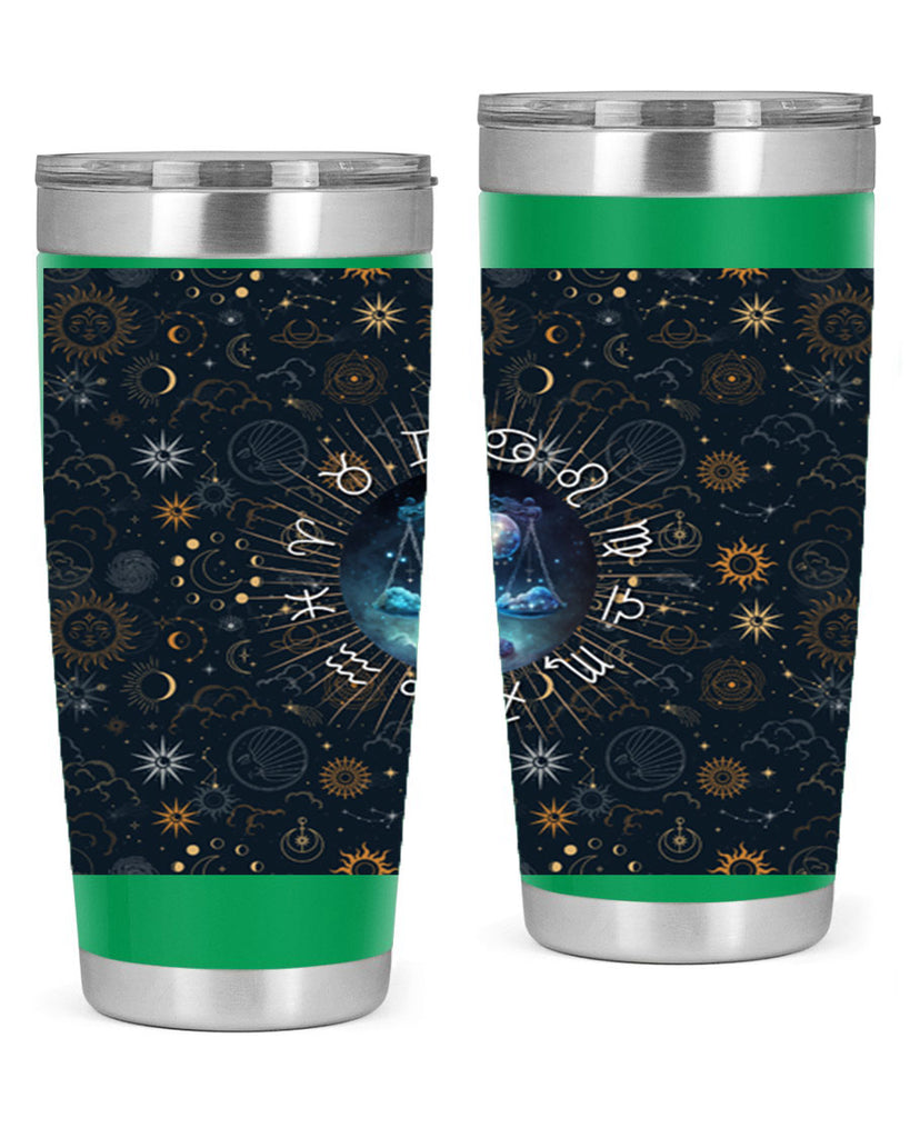 Libra Straight 317#- zodiac- Tumbler