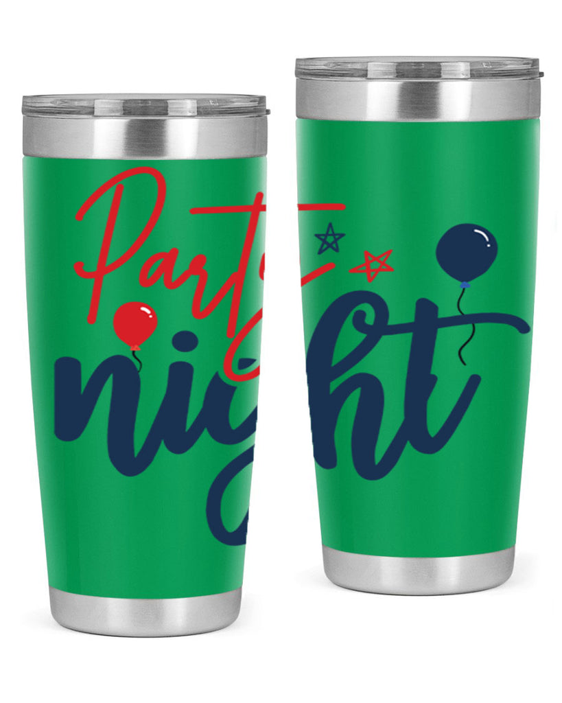 Party Night Style 84#- Fourt Of July- Tumbler