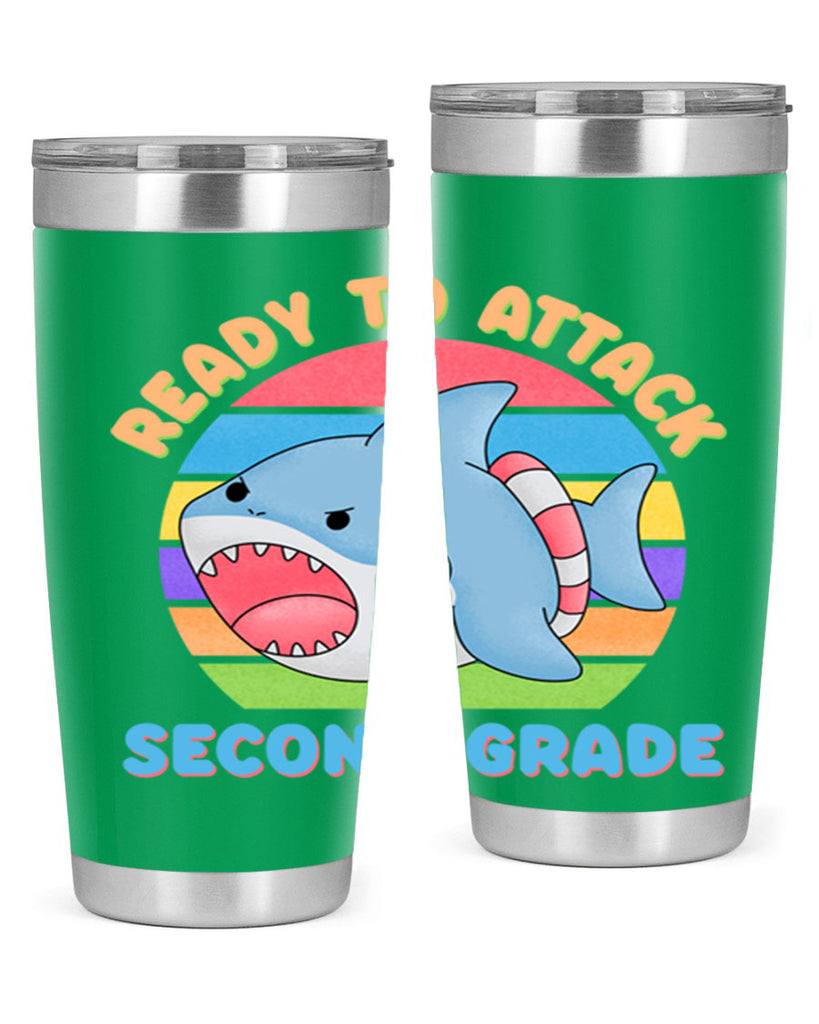 Ready to Attack 2nd Grade 19#- second grade- Tumbler