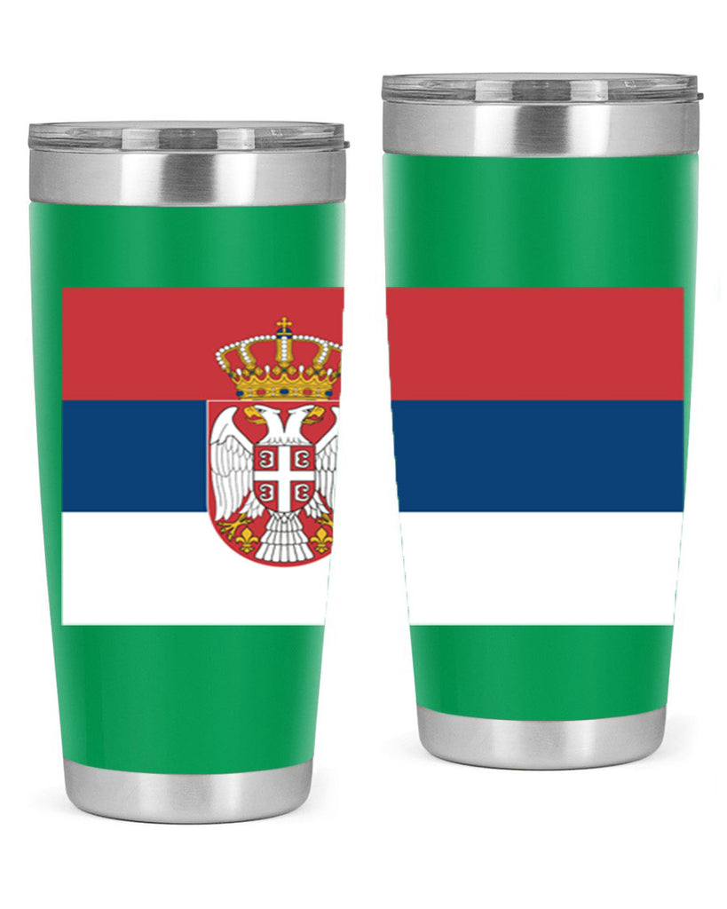 Serbia 44#- world flags- Tumbler