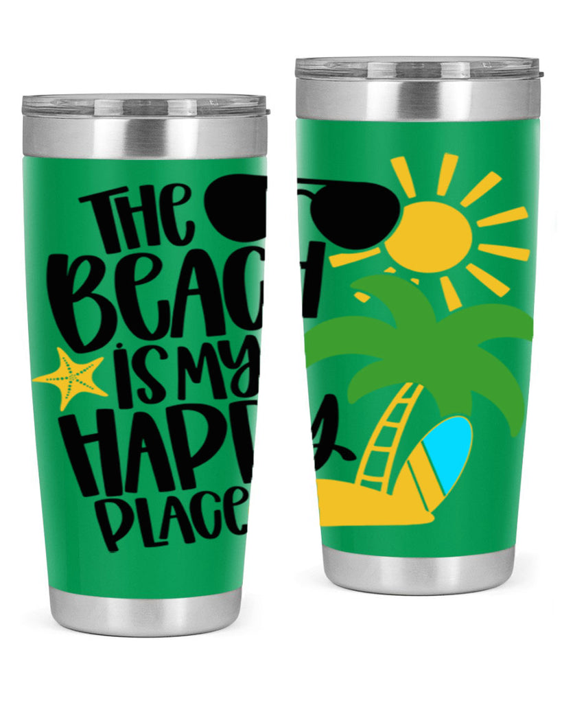 The Beach Is My Happy Place Style 12#- summer- Tumbler