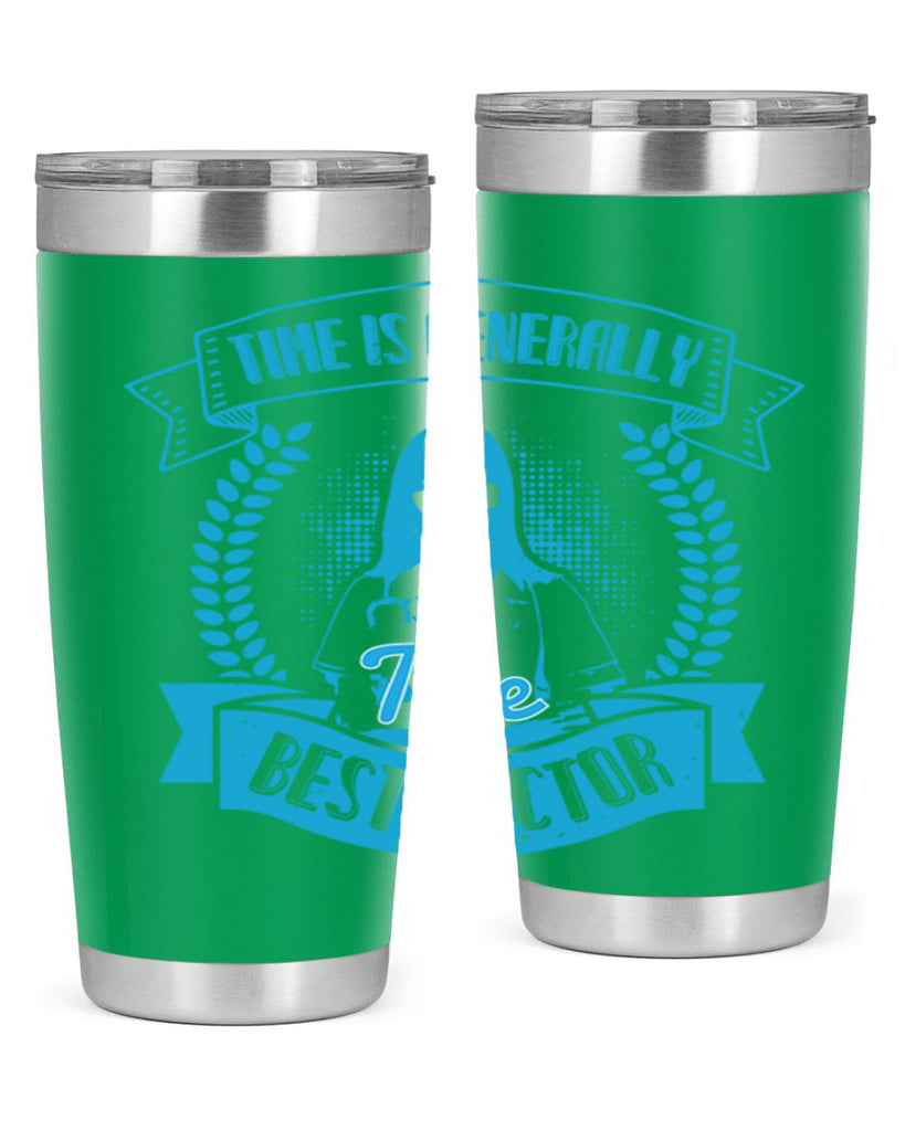 Time is generally the best doctor Style 12#- medical- tumbler