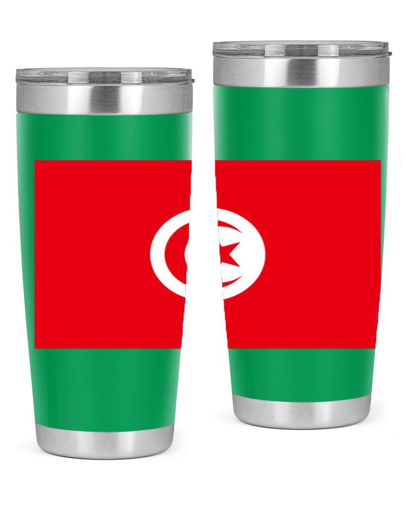 Tunisia 18#- world flags- Tumbler
