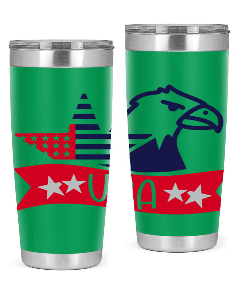 USA Style 182#- Fourt Of July- Tumbler