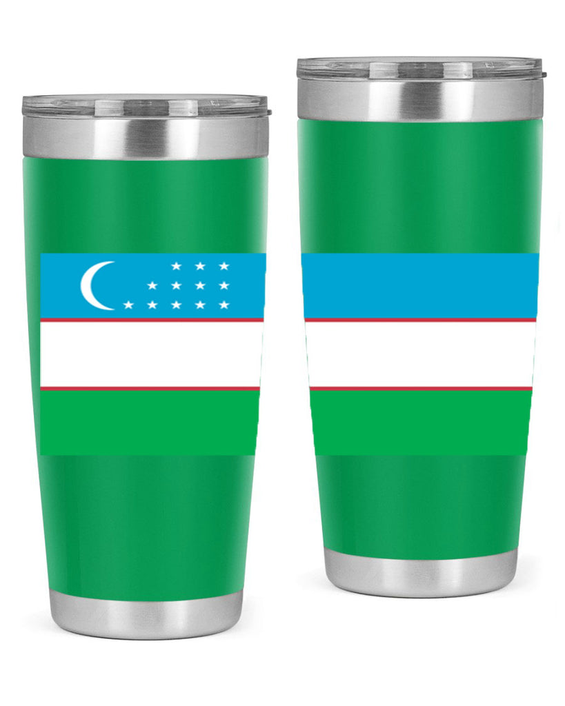 Uzbekistan 8#- world flags- Tumbler