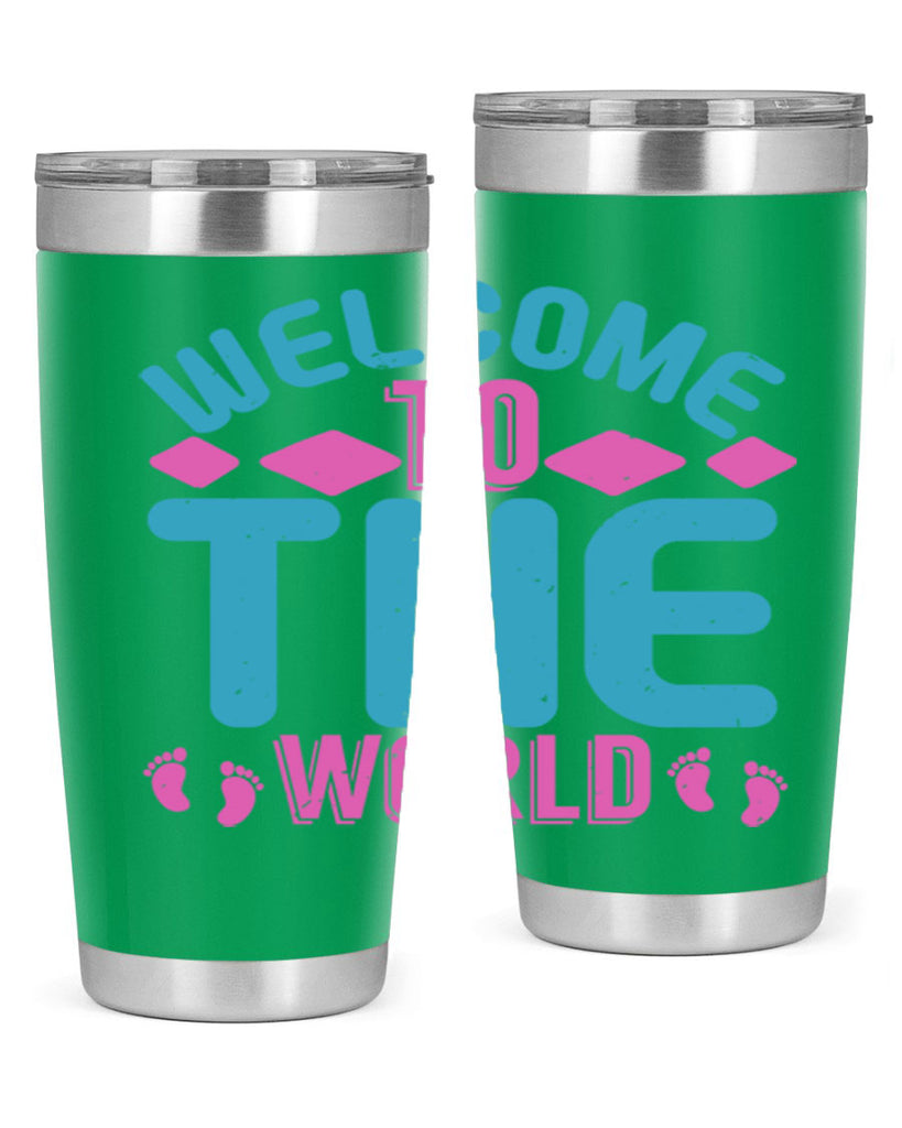 Welcome to the world Style 162#- baby- tumbler