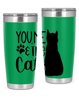 You Me The Cat Style 110#- cat- Tumbler