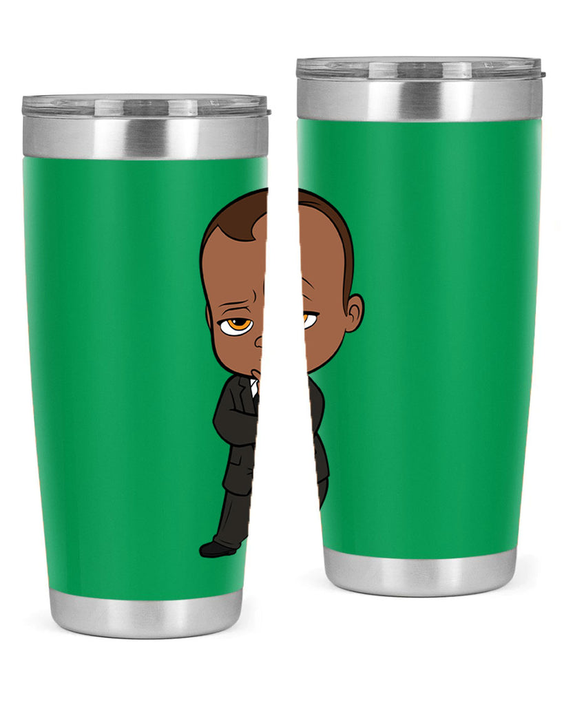 black boy 8#- black men - boys- tumbler