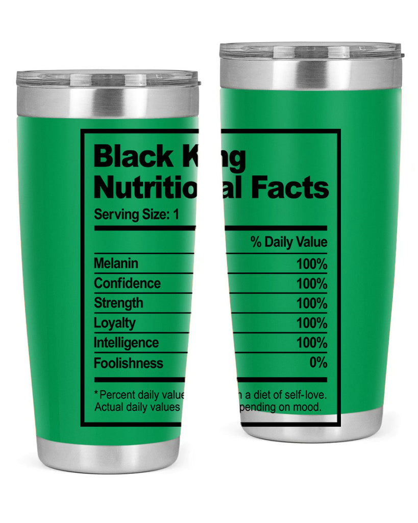 black king nutritional facts 231#- black words phrases- Cotton Tank
