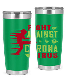 fight against corona virus Style 41#- corona virus- Tumbler