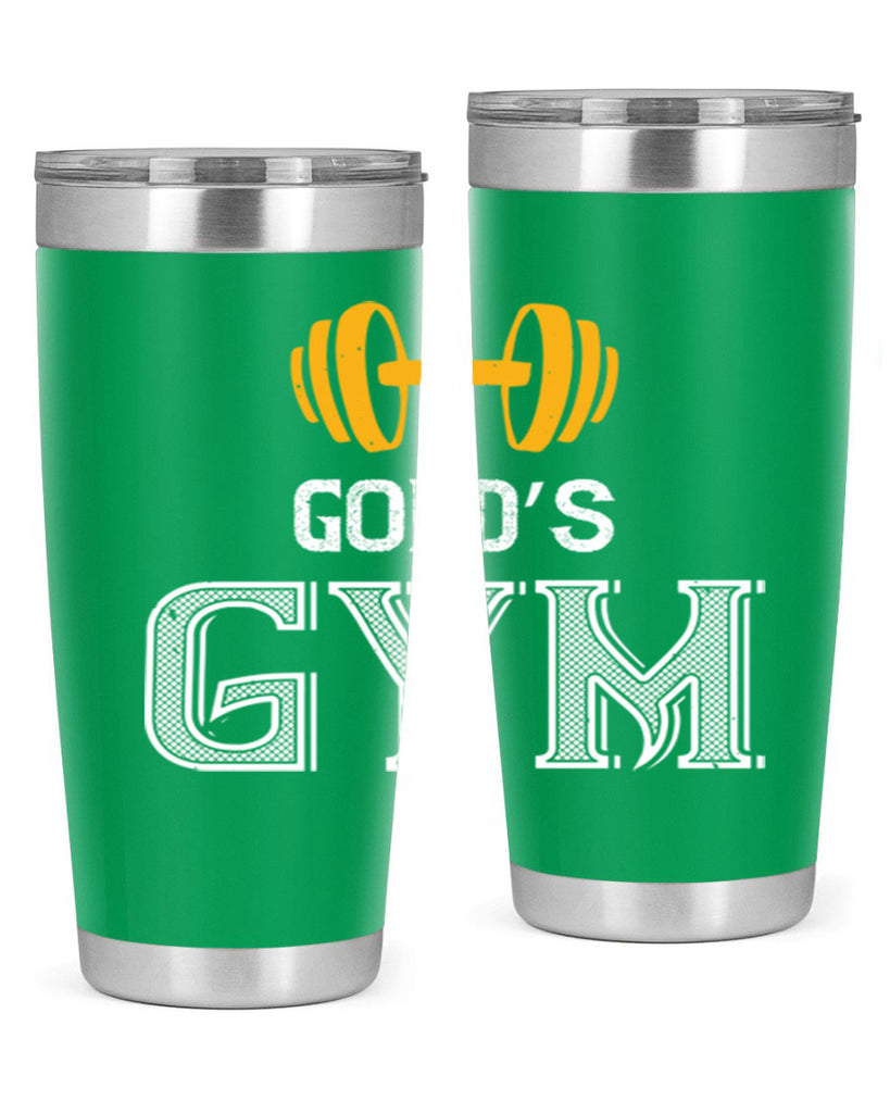 gold gym 101#- gym- Tumbler