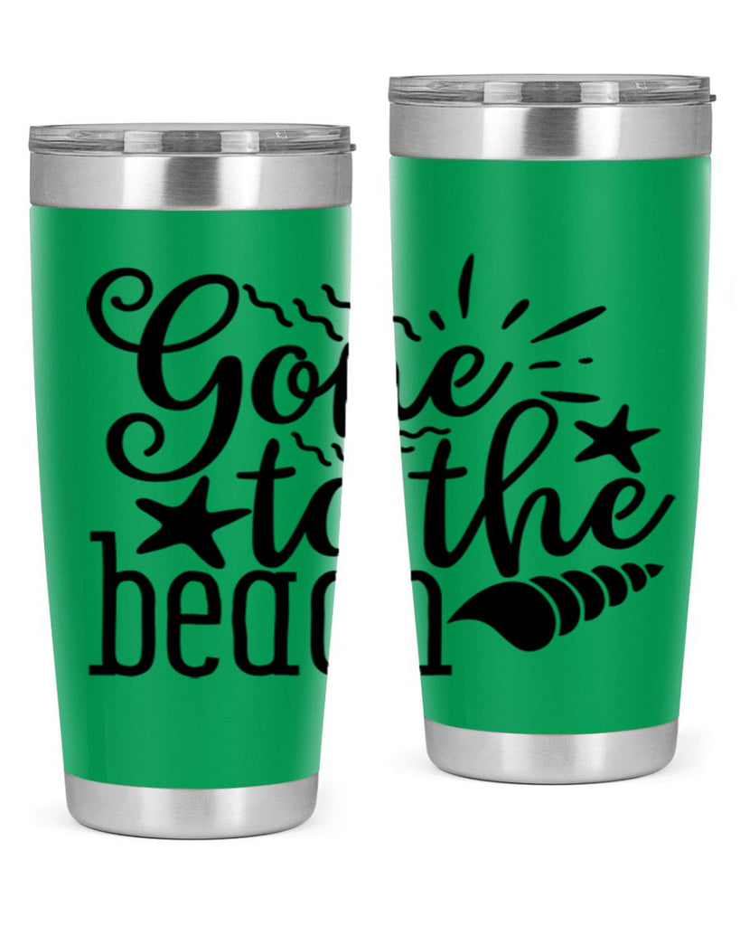 gone to the beach Style 100#- summer- Tumbler