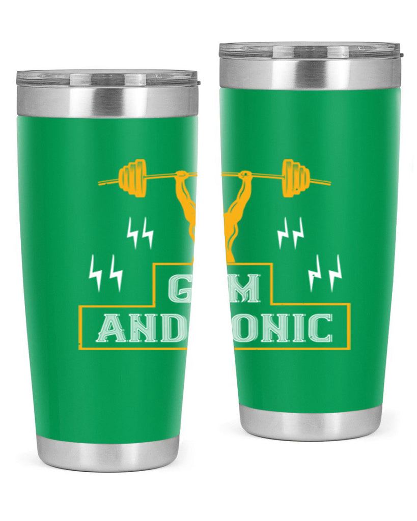 gym and tonic 100#- gym- Tumbler