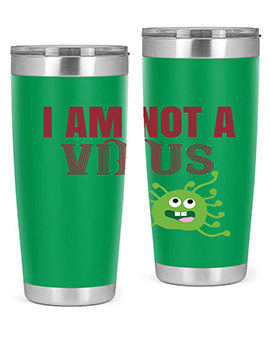 i am not a virus Style 36#- corona virus- Tumbler