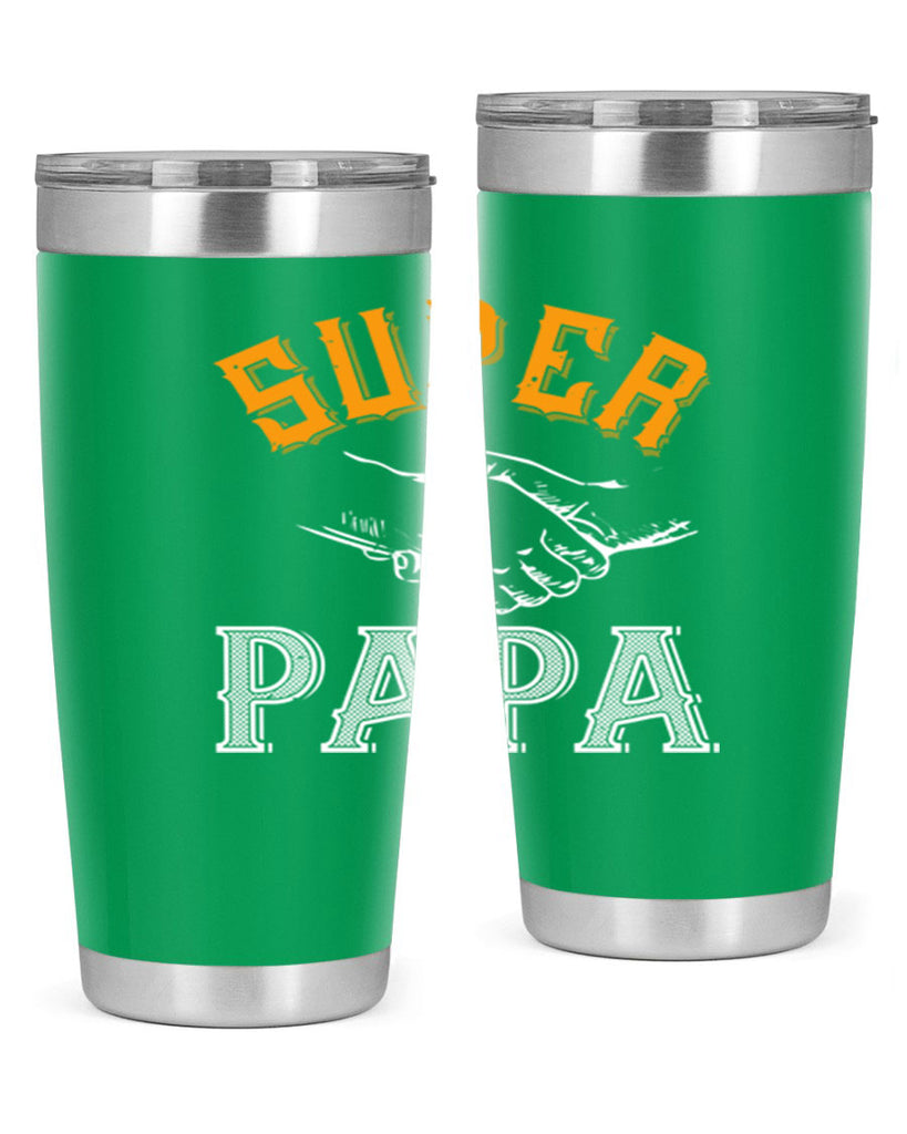 super papa 8#- grandpa - papa- Tumbler