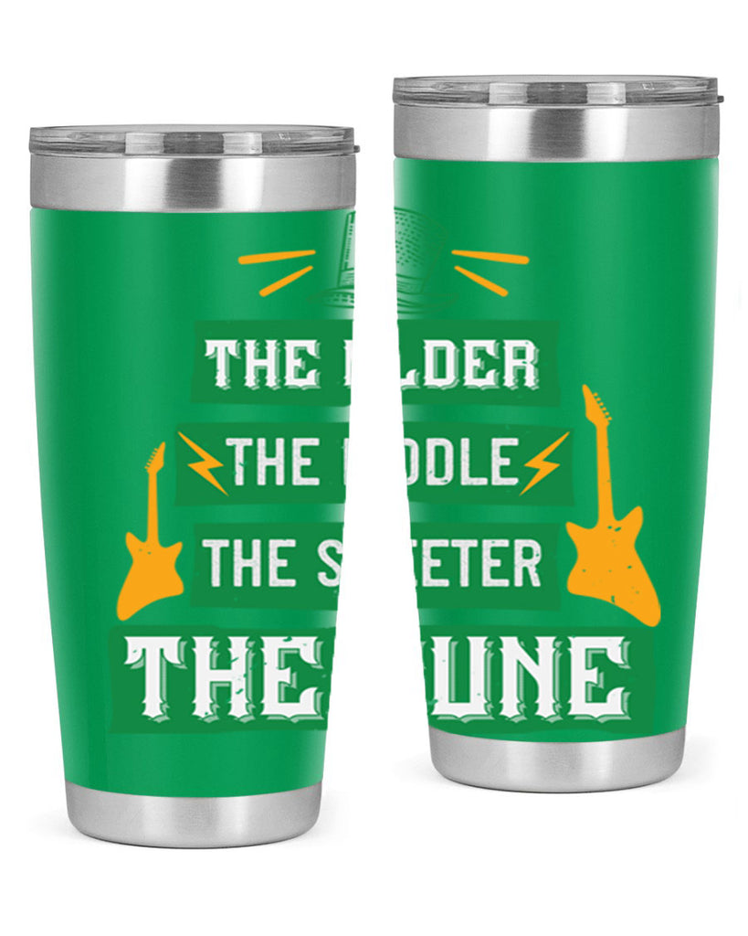 the older the fiddle the sweetrt the tune Style 9#- St Patricks Day- Tumbler