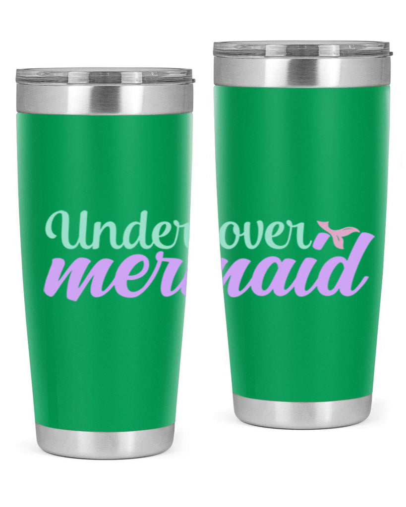 undercover mermaid 8#- mermaid- Tumbler