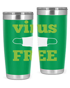 virus free Style 20#- corona virus- Tumbler