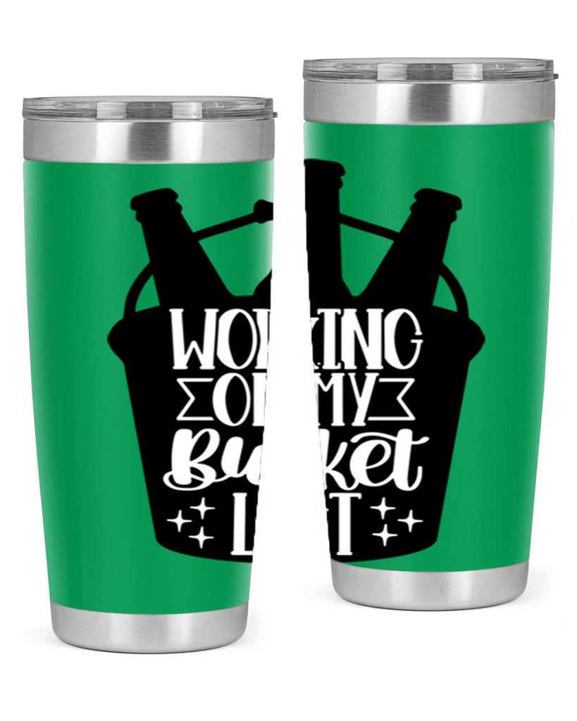 working on my bucket list 14#- beer- Tumbler