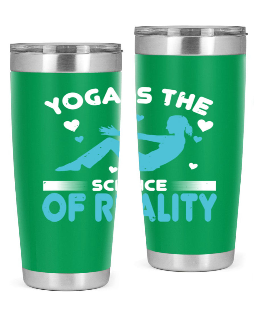 yoga is the science of reality 16#- yoga- Tumbler