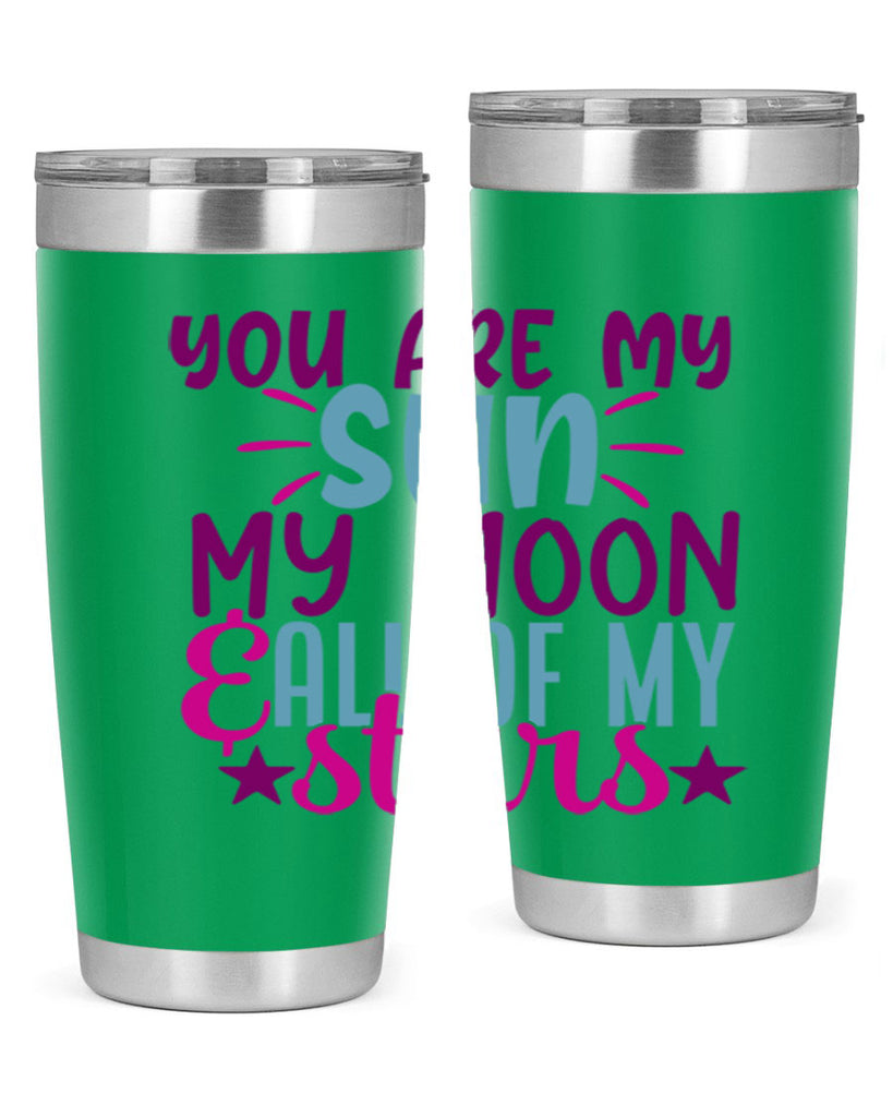 you are my sun my moon all of my stars 5#- family- Tumbler