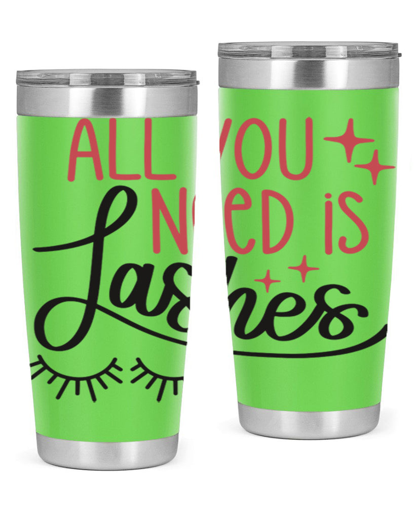 All You Need Is Lashes Style 146#- make up- Tumbler