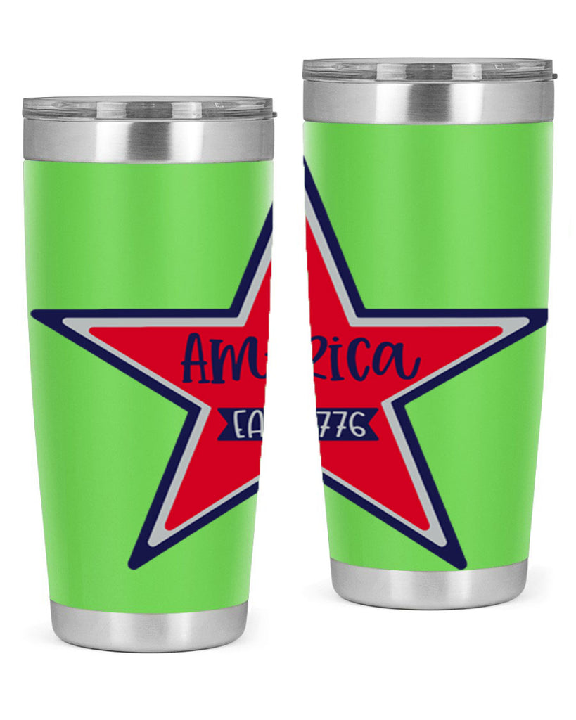 America East Style 144#- Fourt Of July- Tumbler