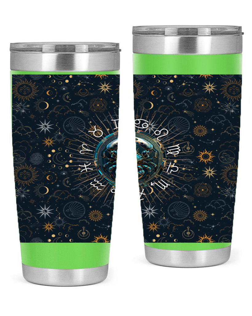 Cancer Straight 146#- zodiac- Tumbler