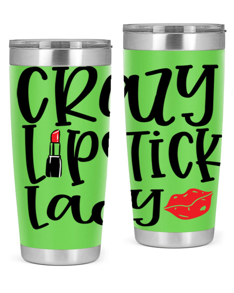 Crazy Lipstick Lady Style 240#- make up- Tumbler